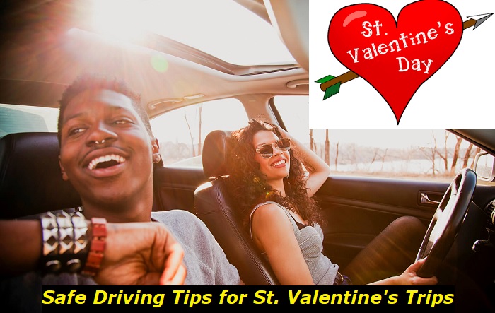 safe driving tips for st valentines